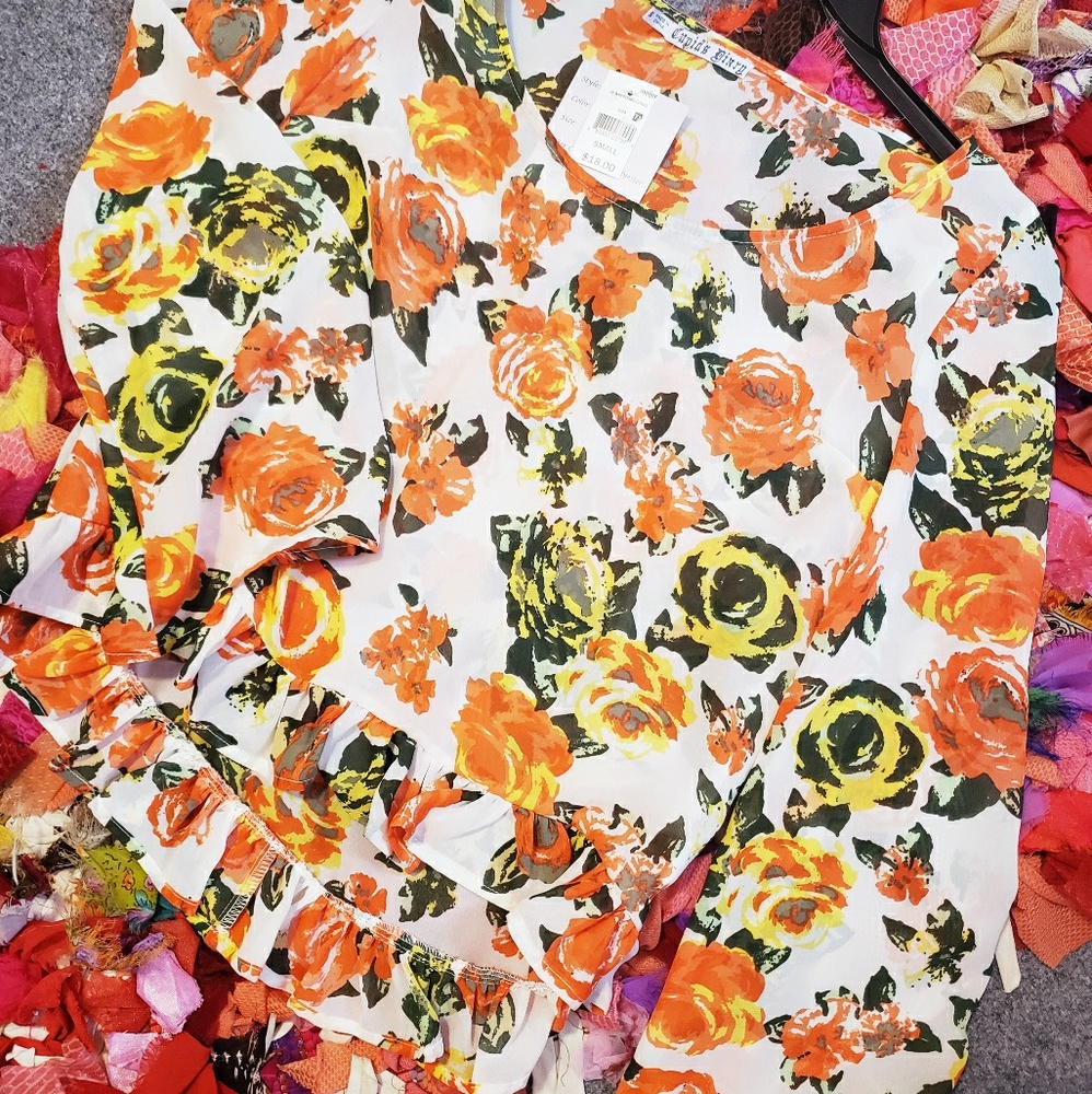 Completely sheer top